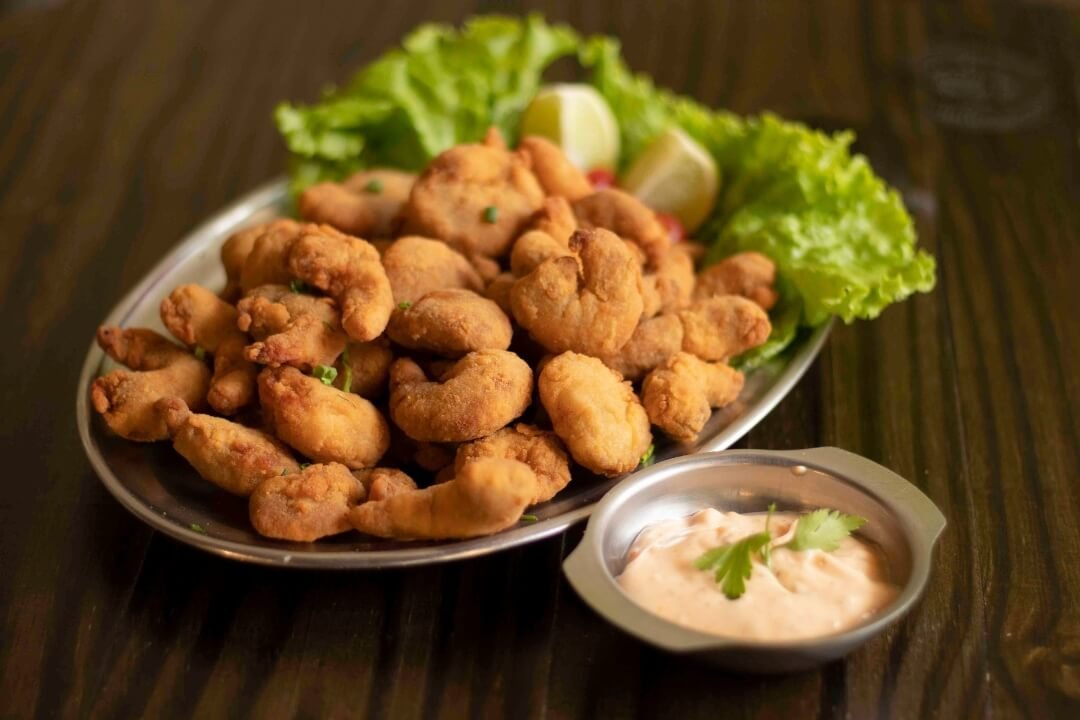 Entradas e porções do GuardaGosto.